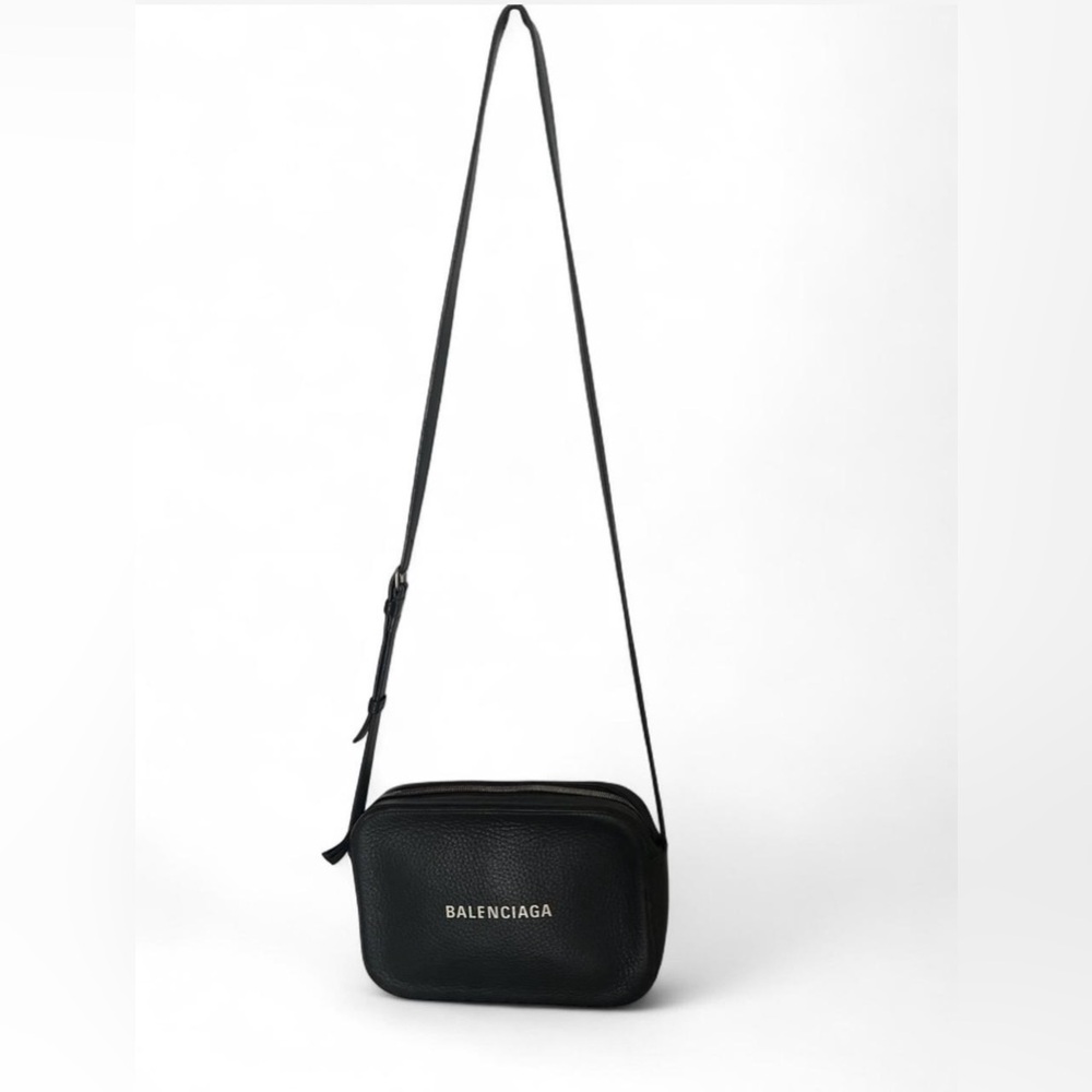 Balenciaga Black Belt Bag Sleek Minimalist Design